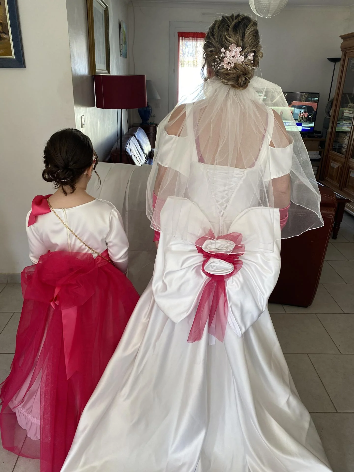 robe de mariée d'hiver