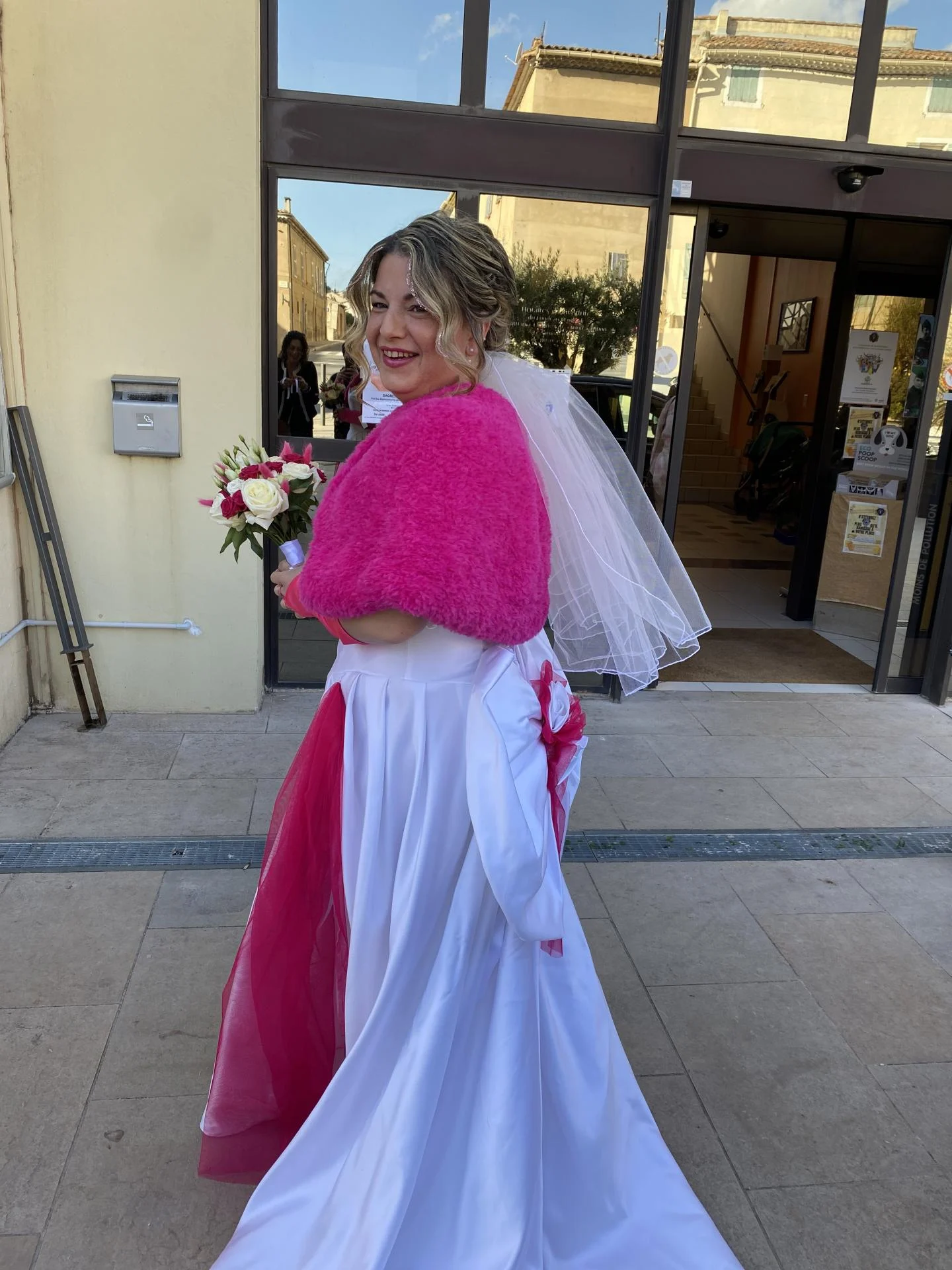 robe de mariée d'hiver